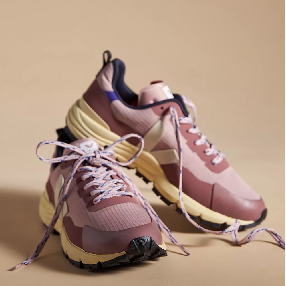 Veja Dekkan Sneakers In Babe Pierre Size 6/ Eu 37 Nwot Two Laces